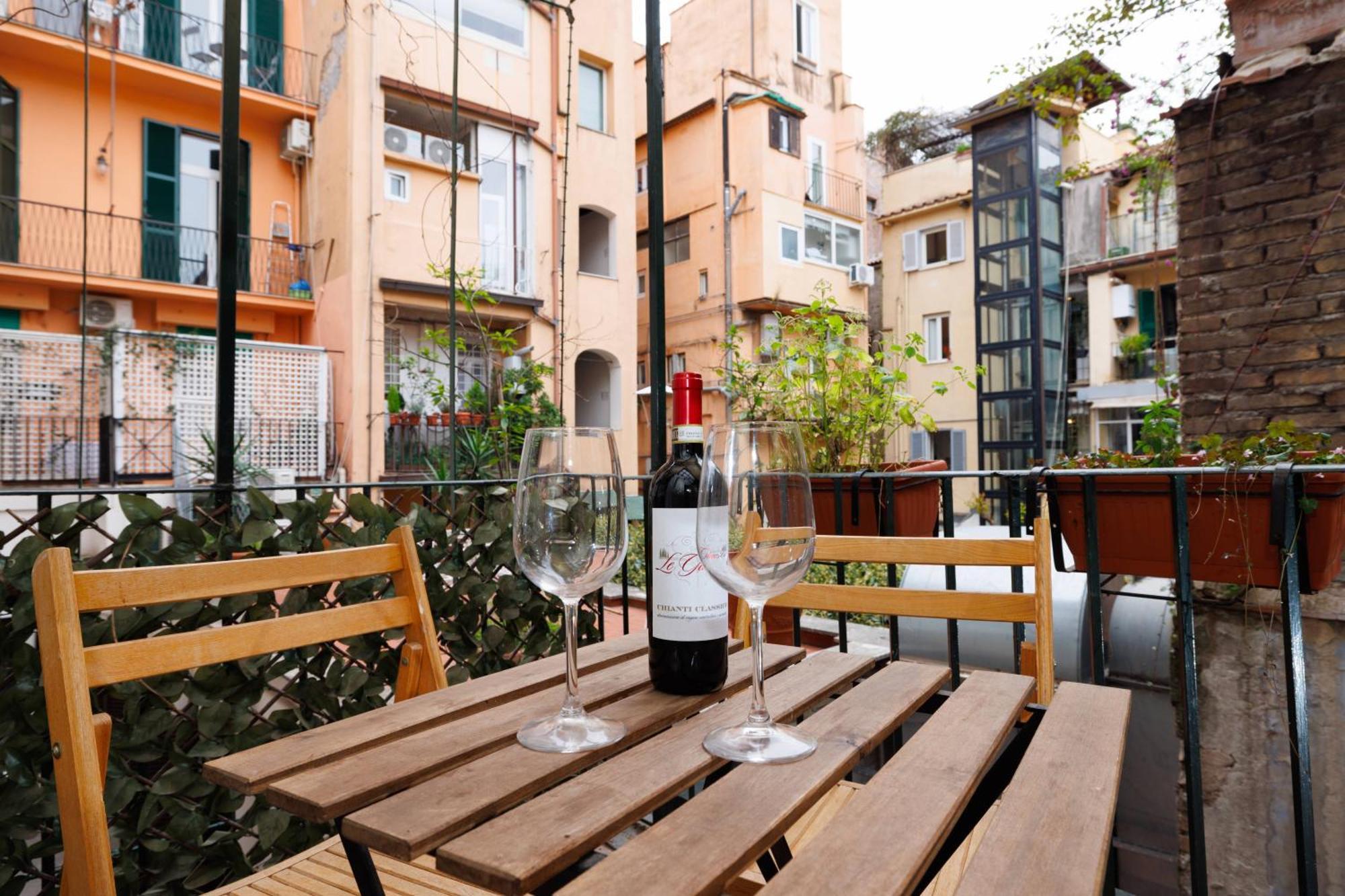 Gesu E Maria Balcony Apt At Spanish Steps Roma Ngoại thất bức ảnh